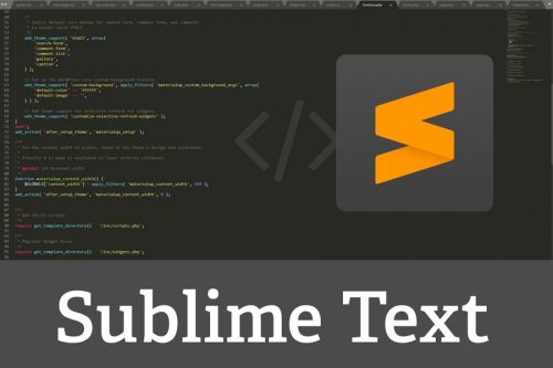 Read more about the article Sublime Text – edytor kodu dla webmastera